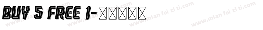 BUY 5 FREE 1字体转换